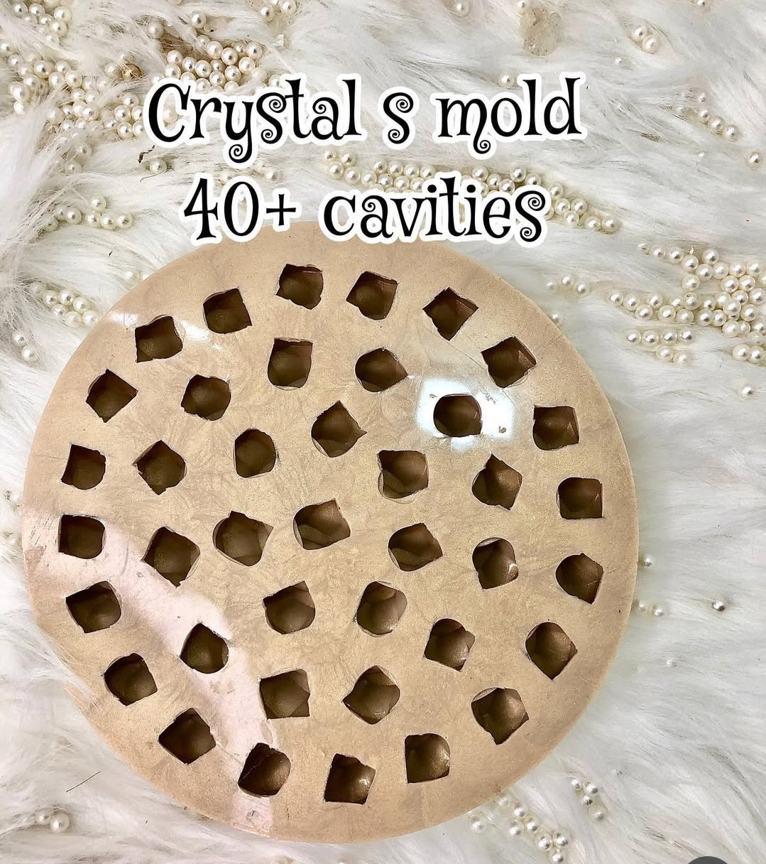 40 + CAVITIES CRYSTALS MOLD