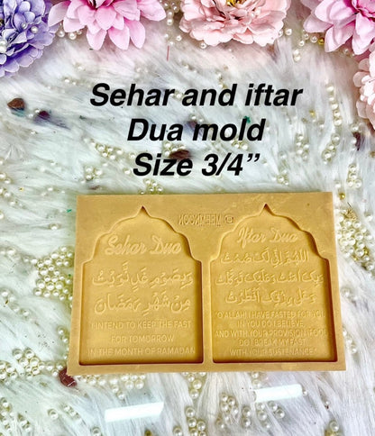 Sahar And Iftar Dua Mold