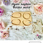 Agate Napkin Holder Mold