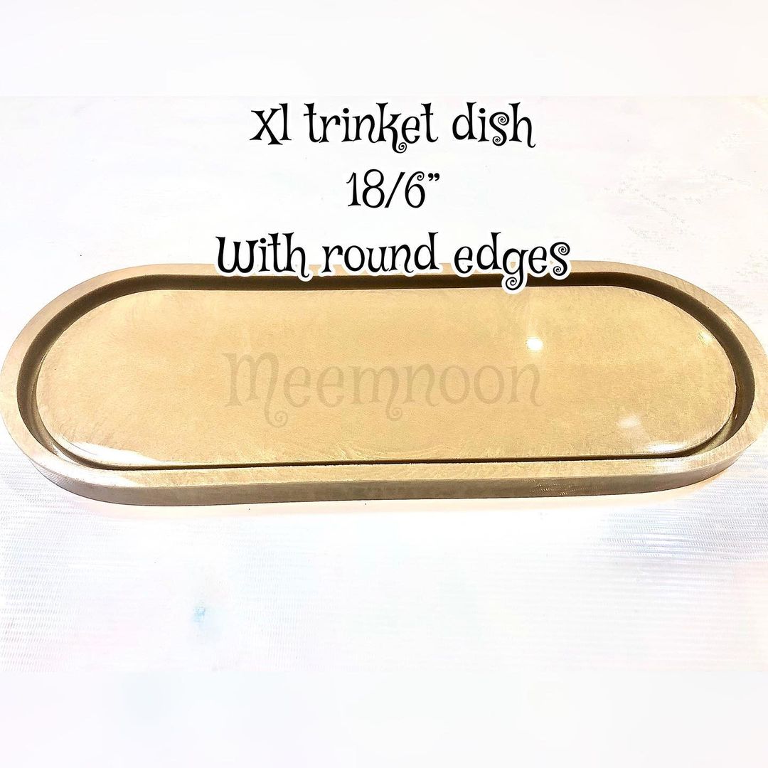 Trinket Dish Xl With Round Edges