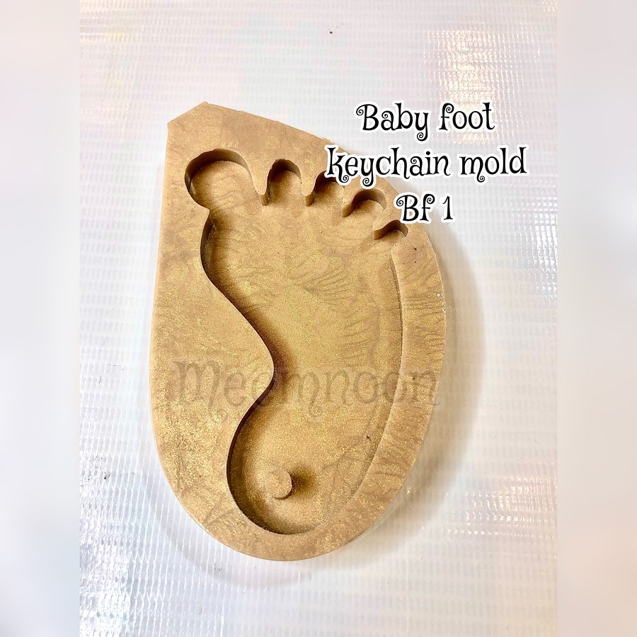 Baby Foot Keychain Mold Bf 01