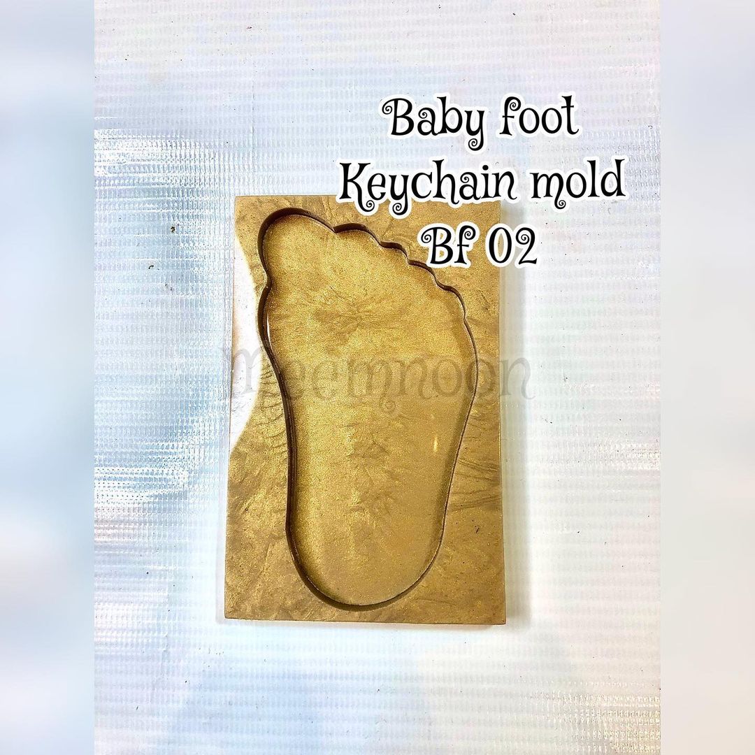 Baby Foot Keychain Mold Bf 02