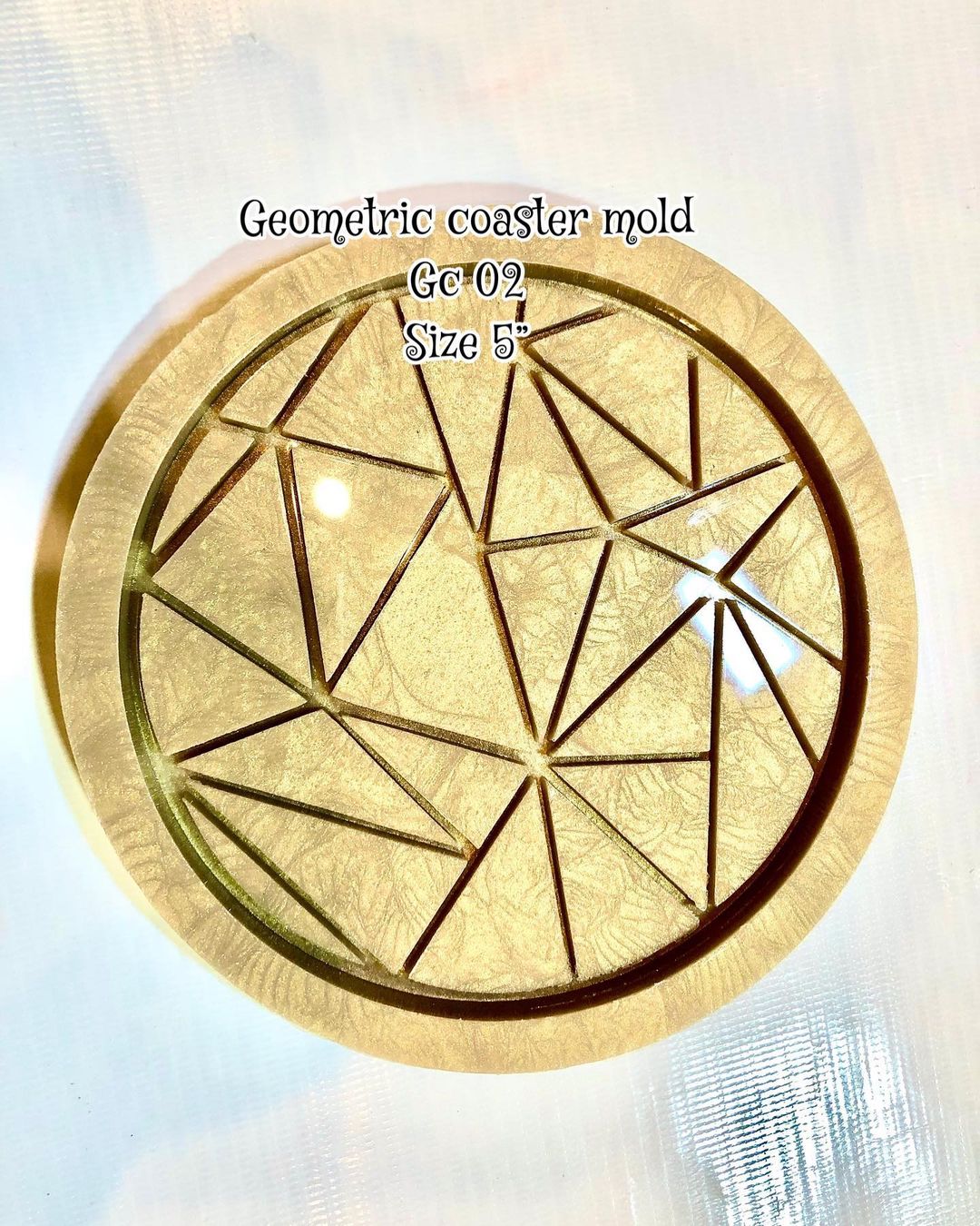 Geometric Coaster Mold Gc 02