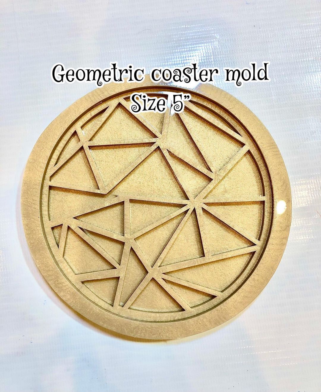 Geometric Coaster Mold Gc 01