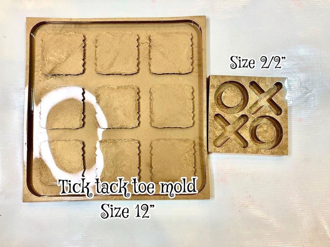 Tick Tack Toe Mold