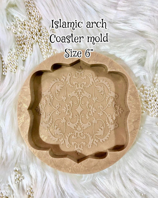 Islamic Arch Coaster Mold