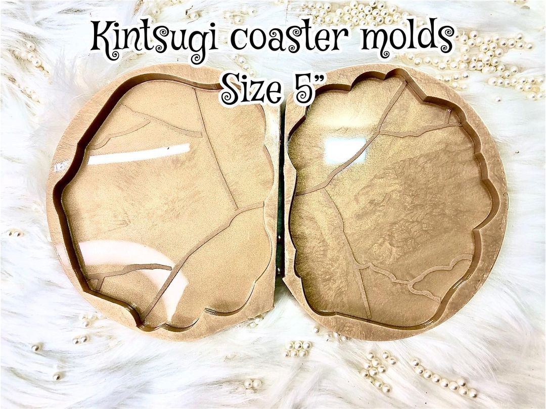 Kintsugi Coaster molds