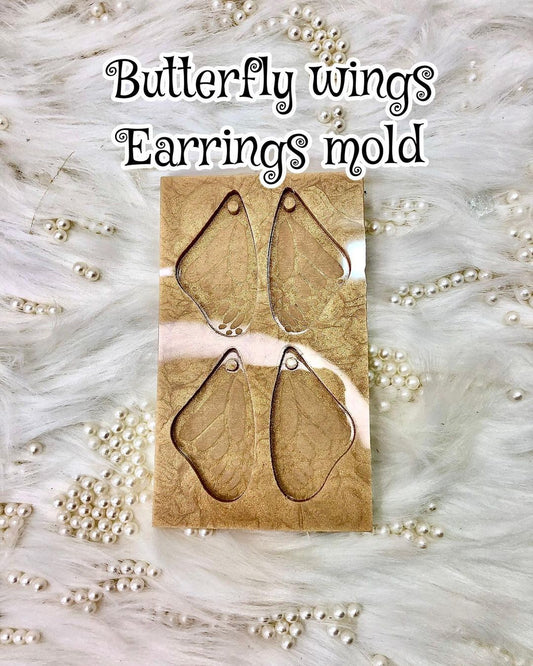 Butterfly Wing Earring Mold