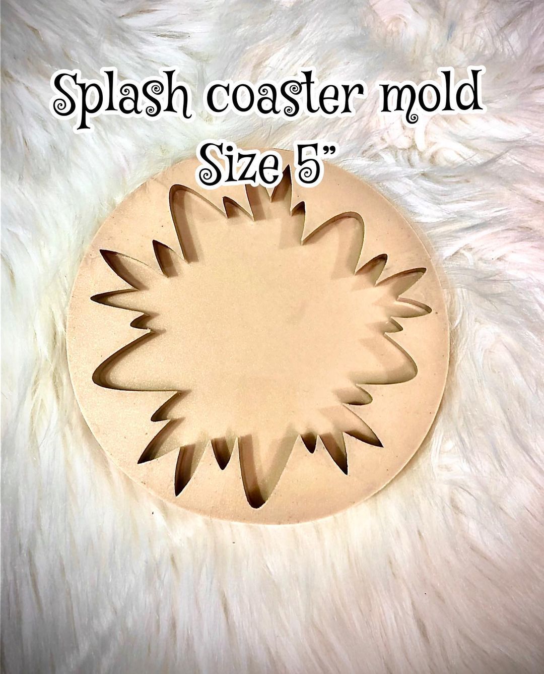 Splash  Coaster Mold