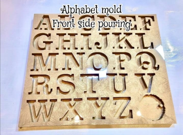 ABC 03 A to Z Capital Letters without holes