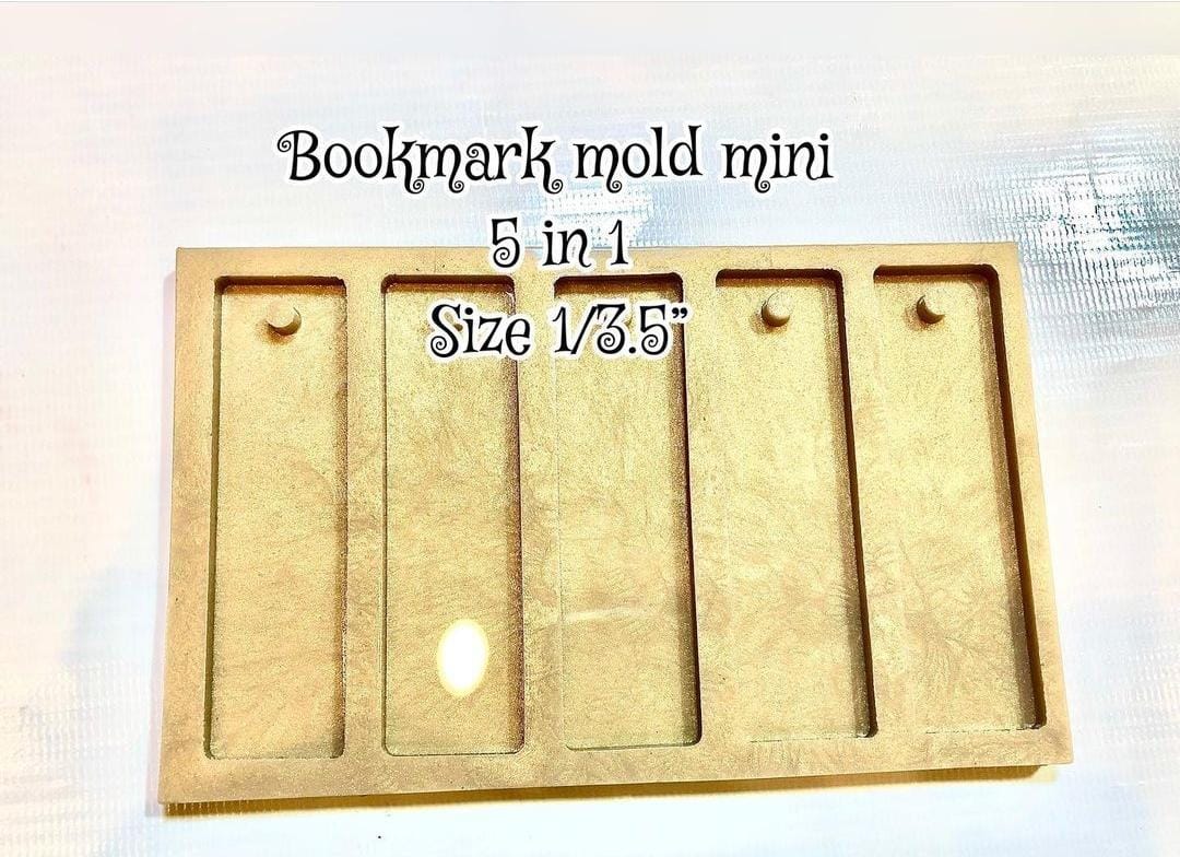 Mini Bookmark 5 in 1 Mold