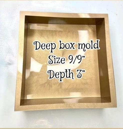 Deep Square Box Mold 01