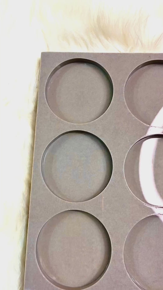 10 in 1 Plain Edges Coaster Circles Mold