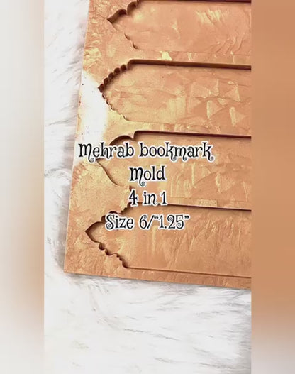 4 in 1 Mehrab Bookmark Mold