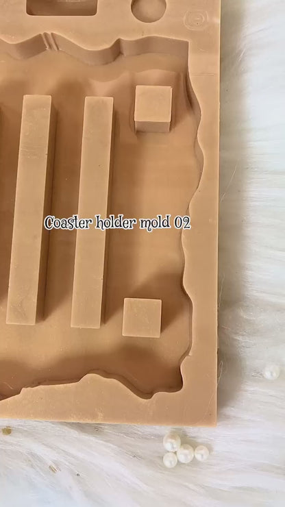 Coaster Holder Mold 02