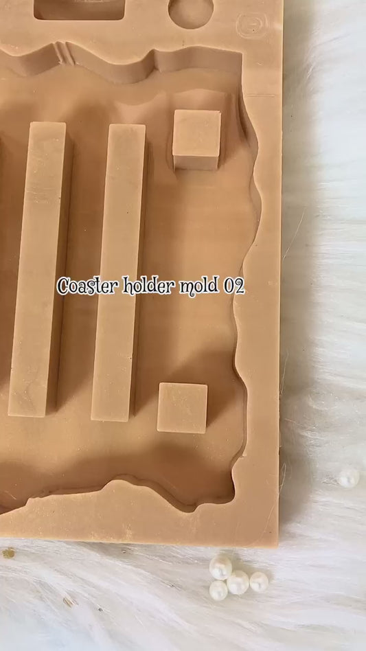 Coaster Holder Mold 02