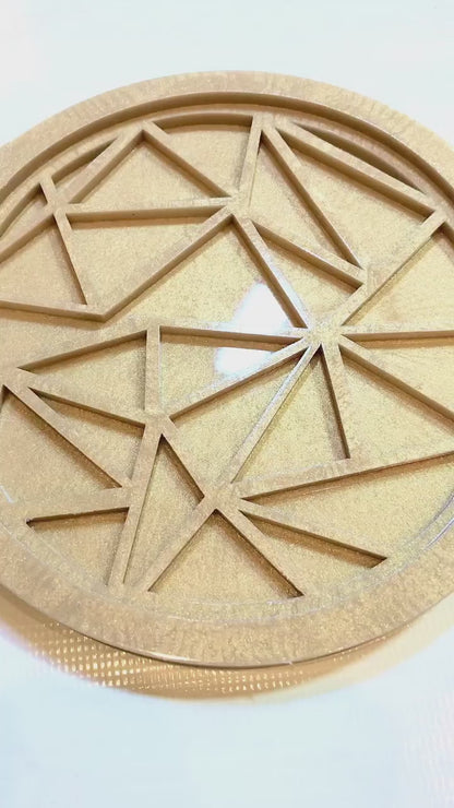 Geometric Coaster Mold Gc 01