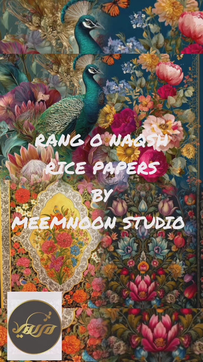 RANG O NAQSH RICE PAPERS