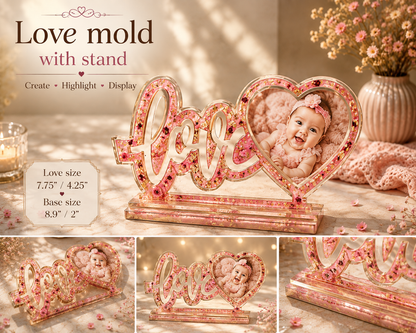 Love Mold with stand
