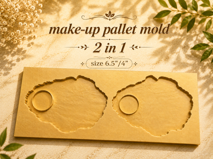 Makeup Mixing Pallet Mold 01