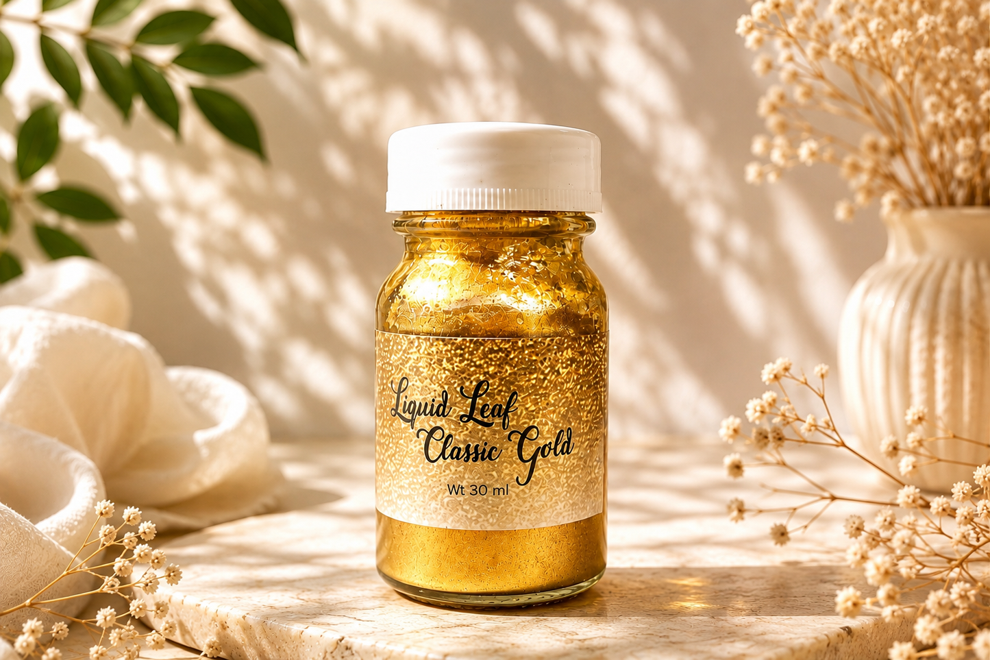 Liquid gold leaf