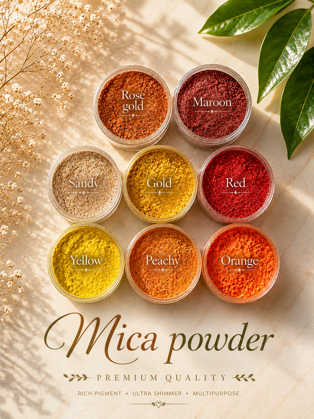Mica Powder Colors