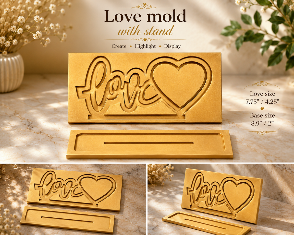 Love Mold with stand