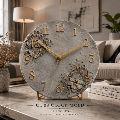 Clock mold 08 (cl 08)