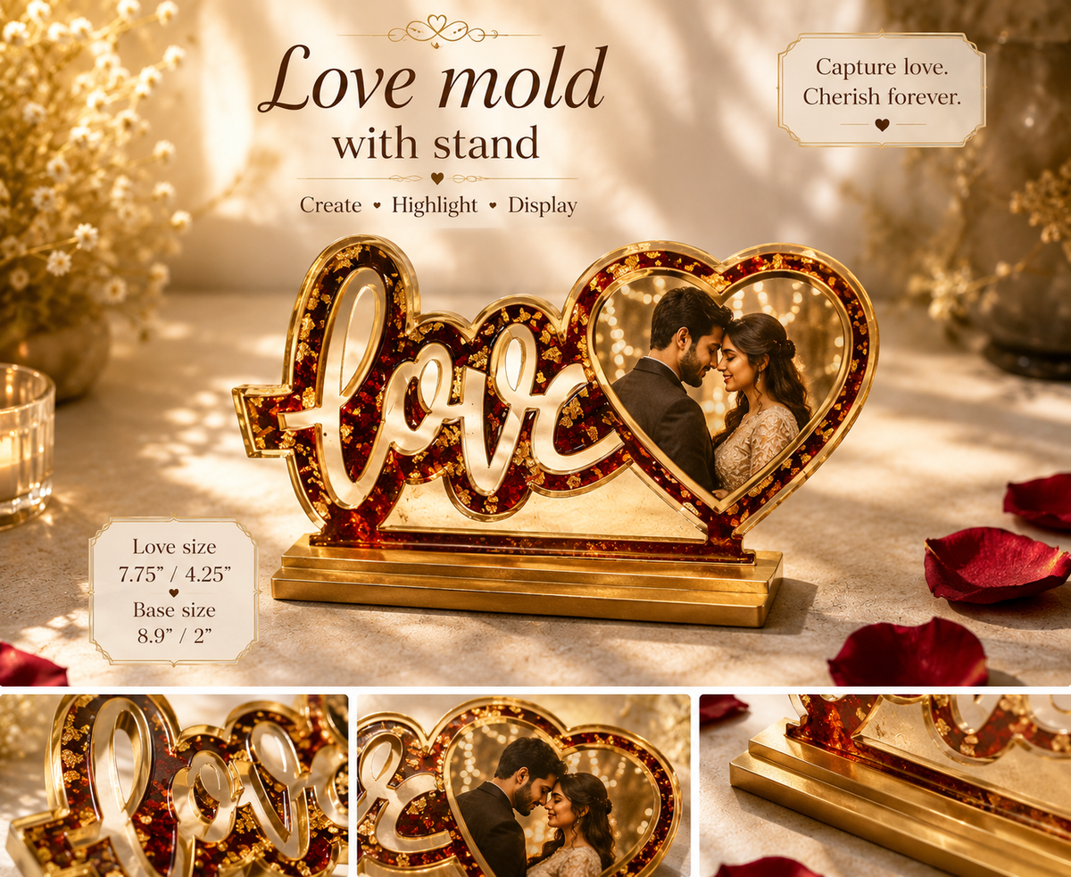 Love Mold with stand