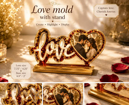 Love Mold with stand