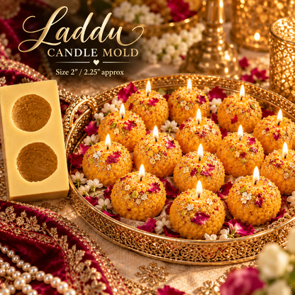 Laddu Candle Mold