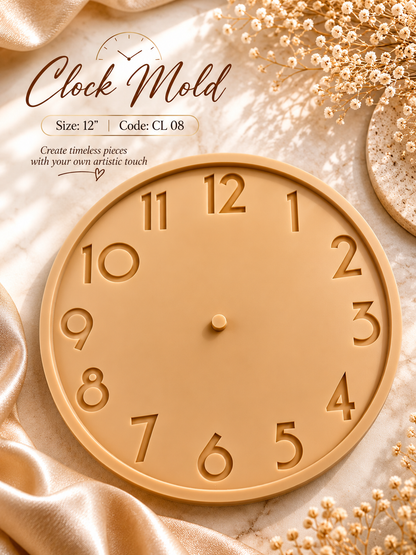 Clock mold 08 (cl 08)
