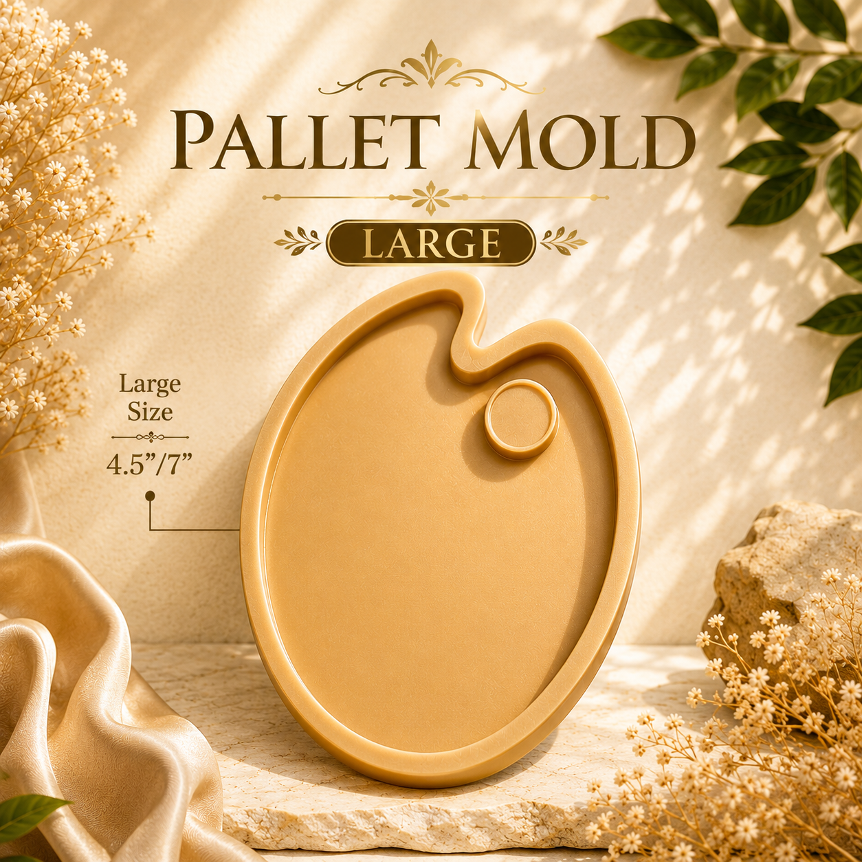 Makeup Mixing Pallet Mold 02