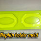 Napkin holder Mold 6 in 1