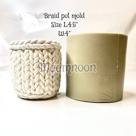 Braid Planter / Pot Mold