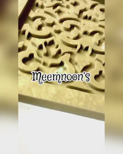 Islamic Pattern Coaster Mold SQ 01