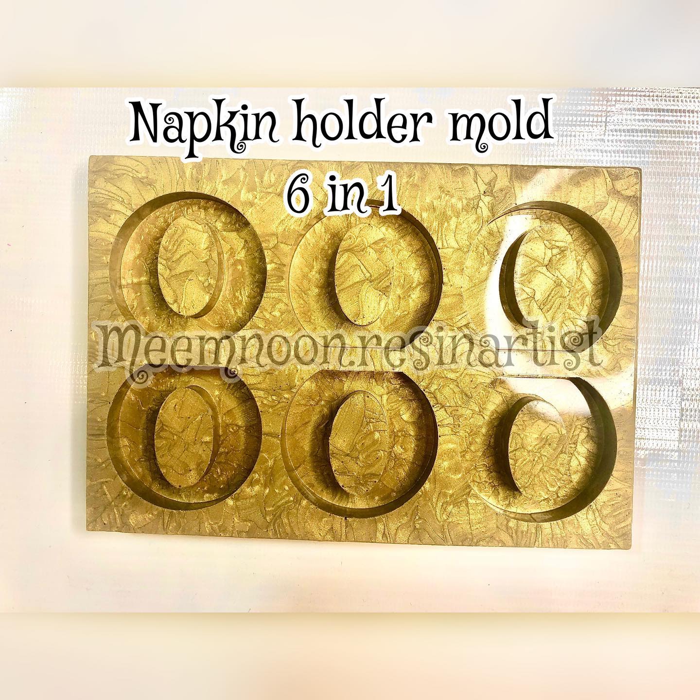 Napkin holder Mold 6 in 1