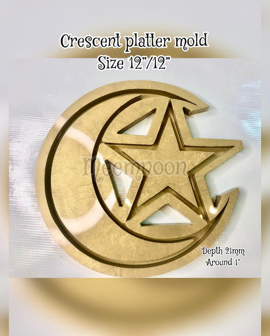 Crescent Platter Mold