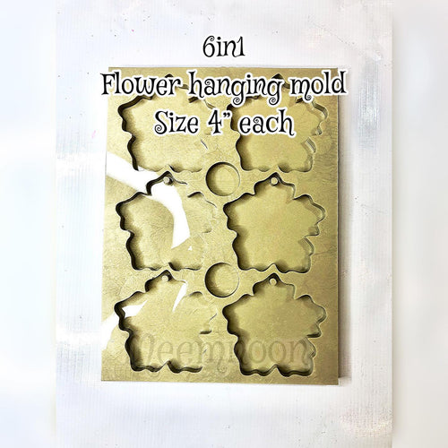 Flower Shape Car Hanging Mold with Holes