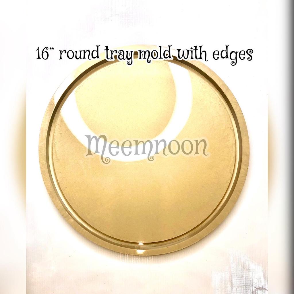 Round Tray Mold with edges